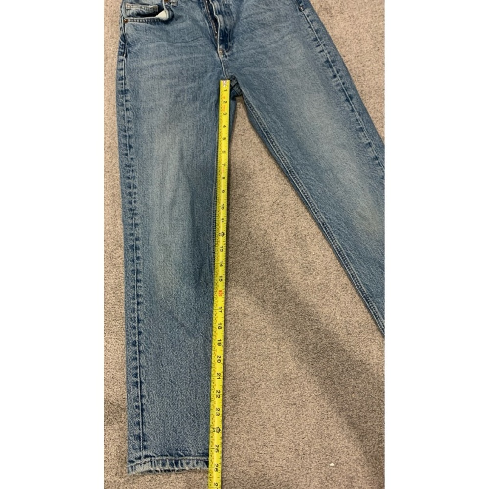 Zara Blue Straight Leg Jeans - Picture 6 of 6